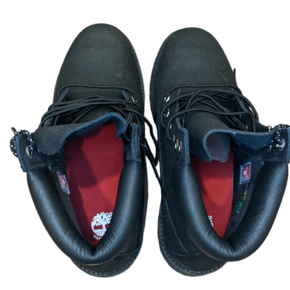 Timberland Prem 6" Waterproof Boot Black Helcor Boys US 7, Equiv to women US 8.5 - Picture 4 of 15